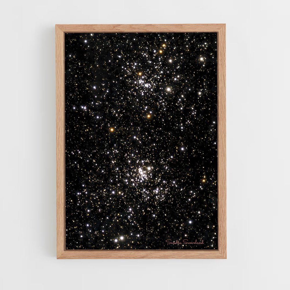 Poster Éblouissant Amas Stellaire – affiche Étoiles (vue 4)